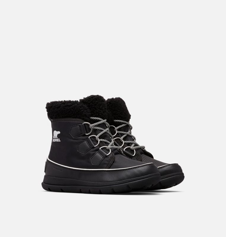 Sorel ™ Explorer Carnival Low - Womens Snow Boots Black - 289106QCJ